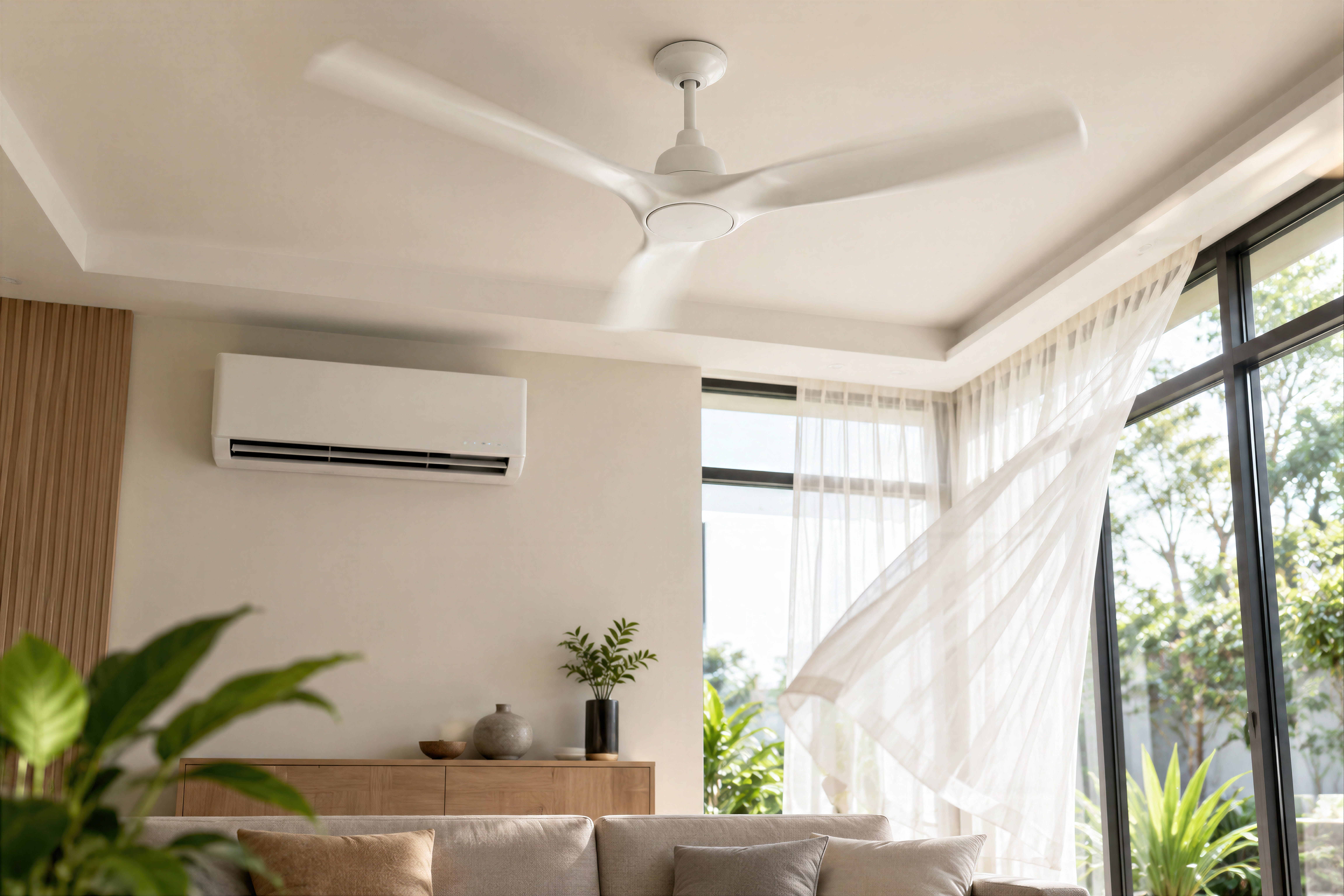 ac runs constantly during heat wave